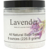 Lavender Essential Oil Bath Salts