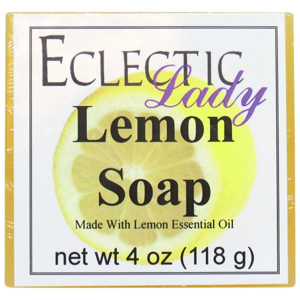 Lemon Essential Oil Handmade Glycerin Soap