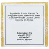 Lemon Essential Oil Handmade Glycerin Soap