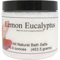 Lemon Eucalyptus Essential Oil Bath Salts