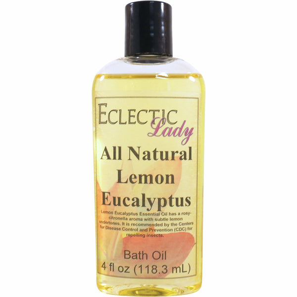 Lemon Eucalyptus Essential Oil Bath Oil