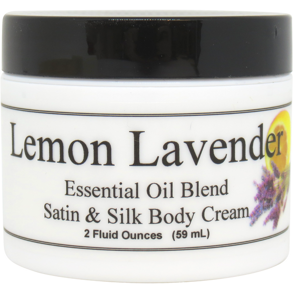Lemon Lavender Essential Oil Blend Satin And Silk Cream