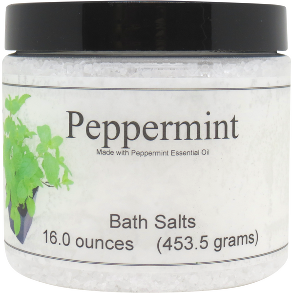 Peppermint Essential Oil Bath Salts