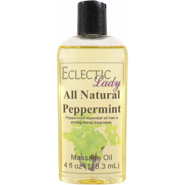 Peppermint Essential Oil Massage Oil