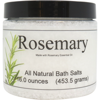 Rosemary Essential Oil Bath Salts