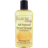 Sweet Orange Essential Oil Massage Oil