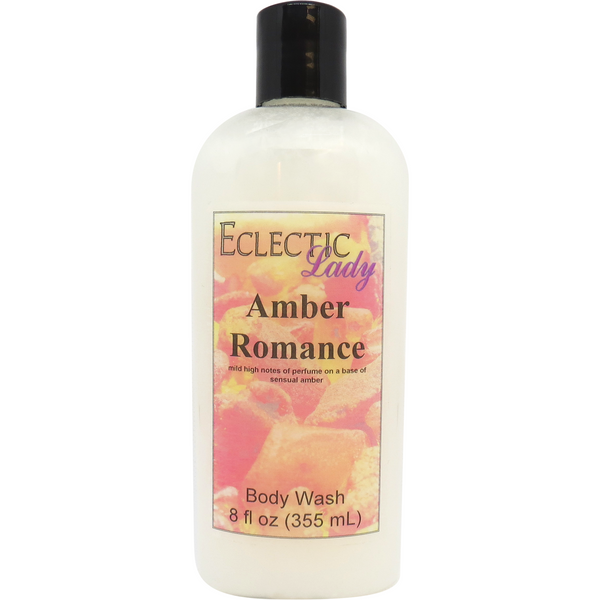 amber romance body wash