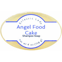 Angel Food Cake Handmade Shampoo Soap