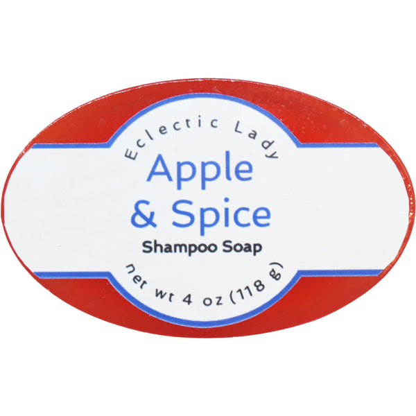 Apple And Spice Handmade Shampoo Soap