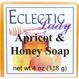 Apricot And Honey Handmade Glycerin Soap