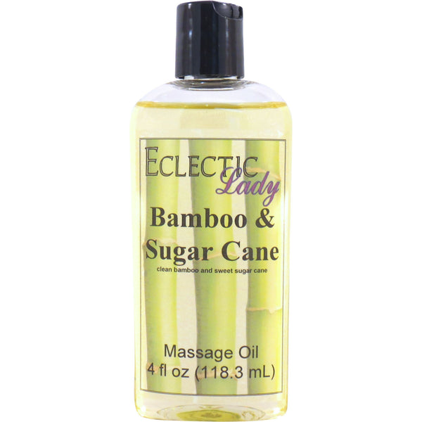Bamboo And Sugar Cane Massage Oil