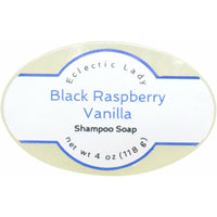 Black Raspberry Vanilla Handmade Shampoo Soap