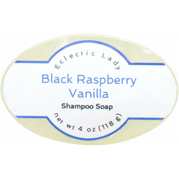Black Raspberry Vanilla Handmade Shampoo Soap