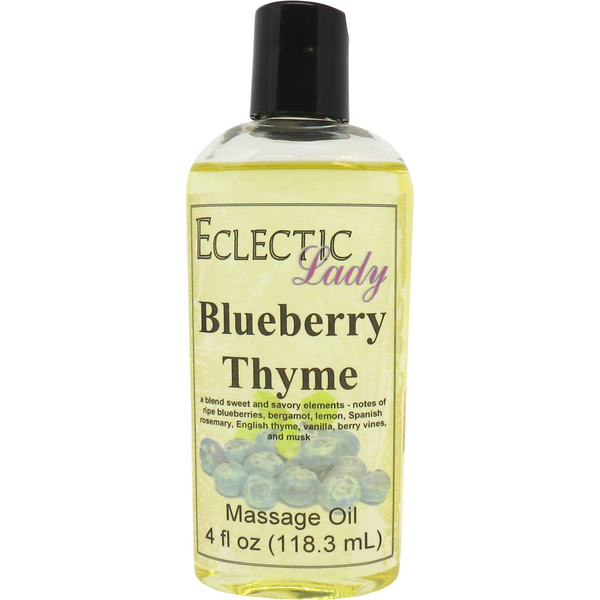 Blueberry Thyme Massage Oil