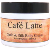 Cafe Latte Satin And Silk Cream