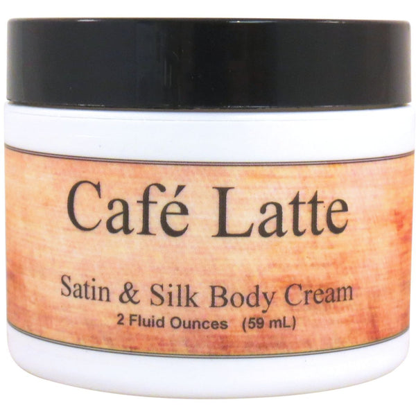 Cafe Latte Satin And Silk Cream