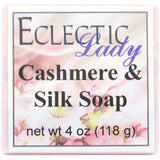 Cashmere and Silk Handmade Glycerin Soap