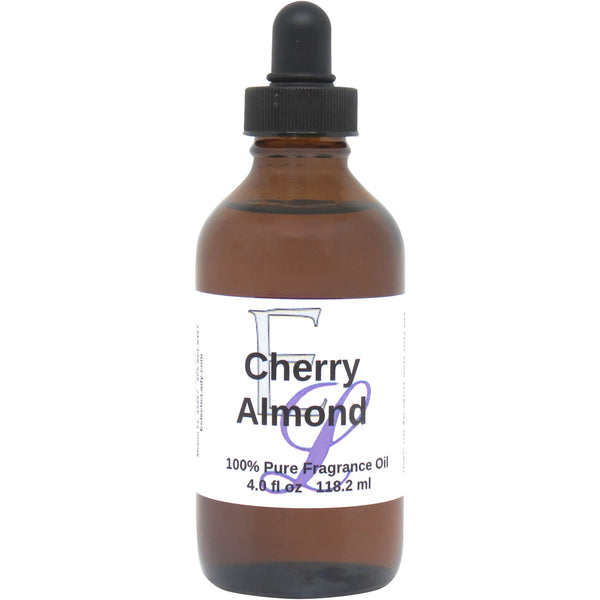 Cherry Almond Fragrance Oil, 4 oz Premium, Long Lasting Diffuser Oils, Aromatherapy