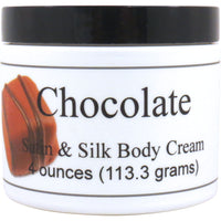 Chocolate Satin And Silk Cream