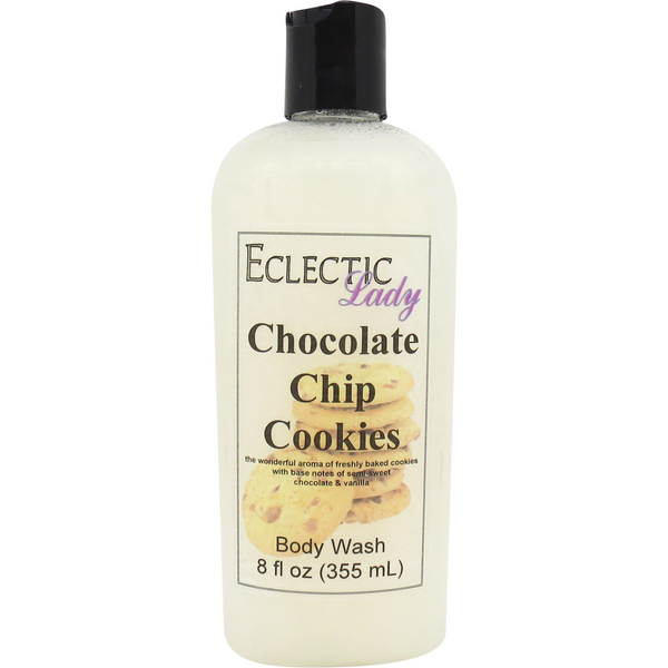 chocolate chip cookies body wash