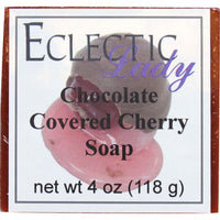Chocolate Covered Cherry Handmade Glycerin Soap