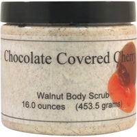 Chocolate Covered Cherry Walnut Body Scrub