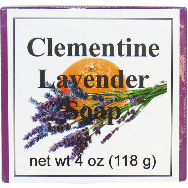 Clementine Lavender Handmade Glycerin Soap