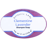 Clementine Lavender Handmade Shampoo Soap