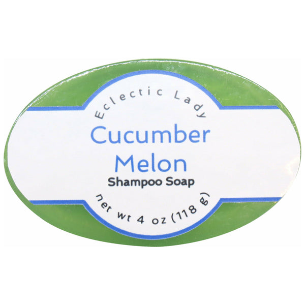 Cucumber Melon Handmade Shampoo Soap