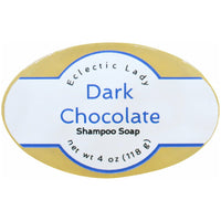 Dark Chocolate Handmade Shampoo Soap