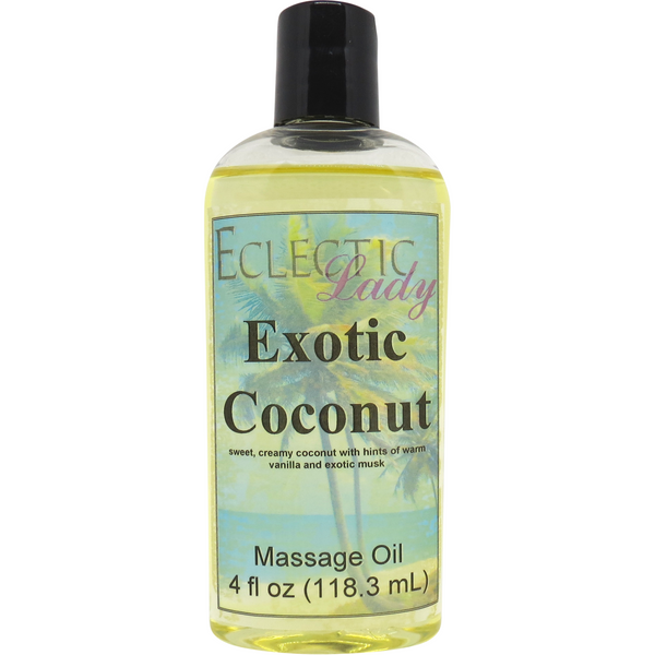 Exotic Coconut Fragrance Oil by Eclectic Lady, 10 ml