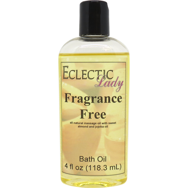 Fragrance Free Bath Oil