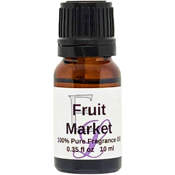 Fruit Market Fragrance Oil, 10 ml Premium, Long Lasting Diffuser Oils, Aromatherapy
