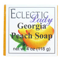 Georgia Peach Handmade Glycerin Soap