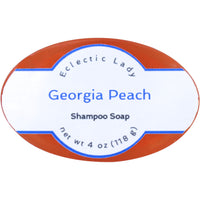 Georgia Peach Handmade Shampoo Soap