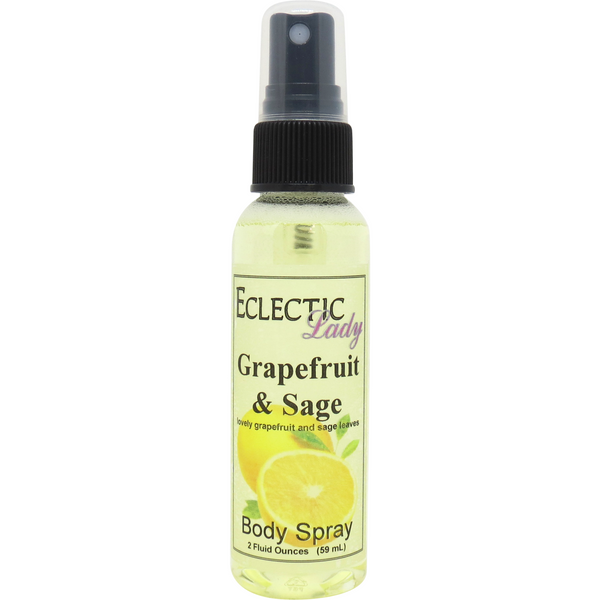 Grapefruit And Sage Body Spray