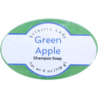Green Apple Handmade Shampoo Soap