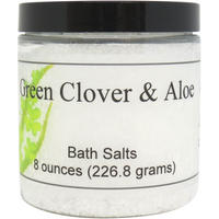 Green Clover And Aloe Bath Salts