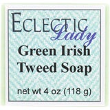 Green Irish Tweed Handmade Glycerin Soap