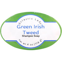 Green Irish Tweed Handmade Shampoo Soap