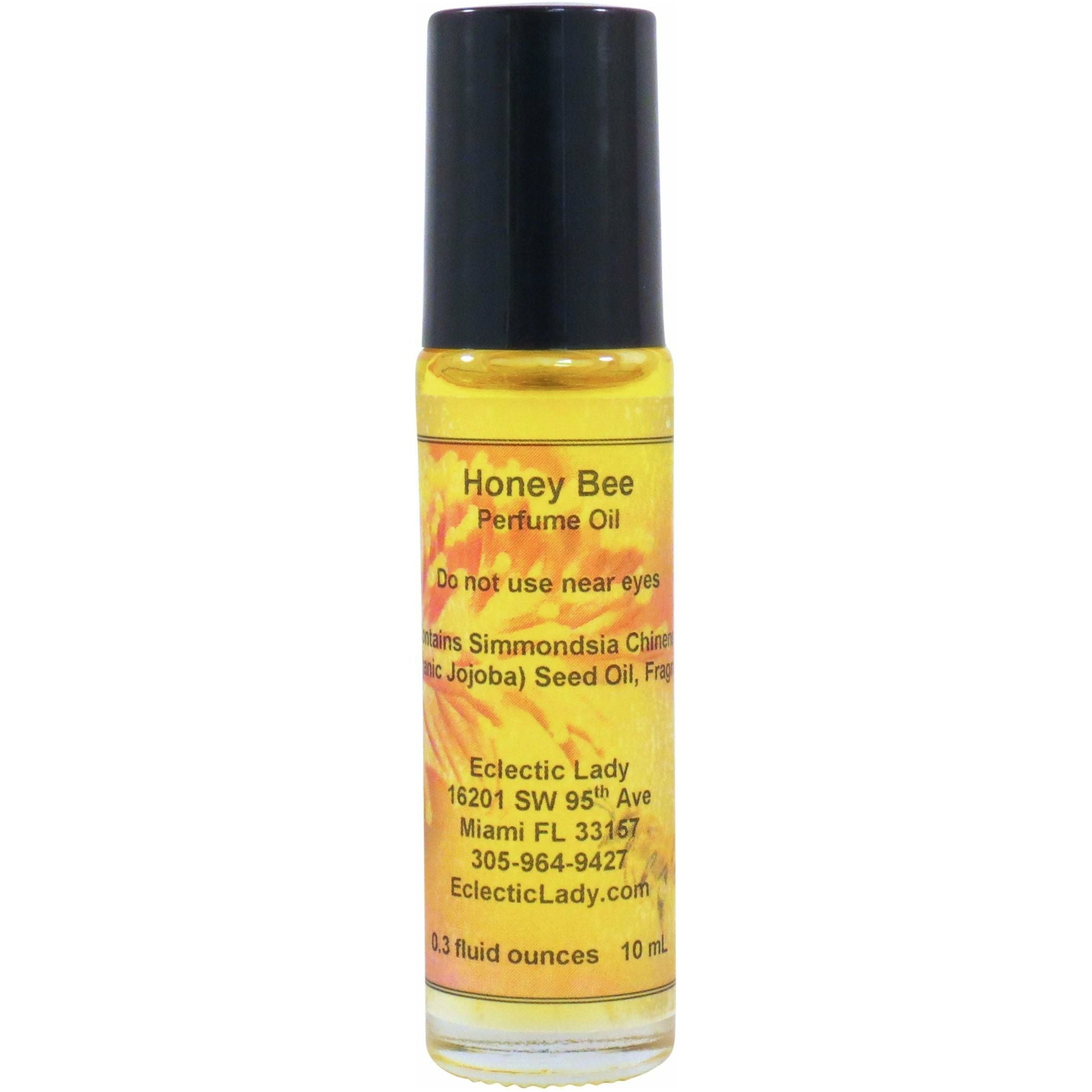 Honey Bee Perfume Oil - Portable Roll-On Fragrance – Eclectic Lady