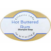 Hot Buttered Rum Handmade Shampoo Soap