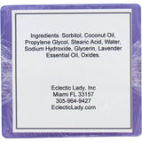 Lavender Essential Oil Handmade Glycerin Soap