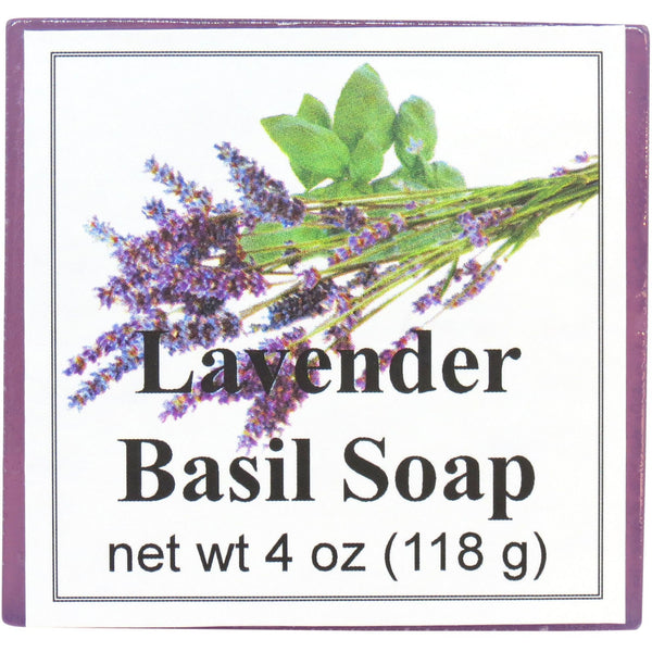 Lavender Basil Handmade Glycerin Soap