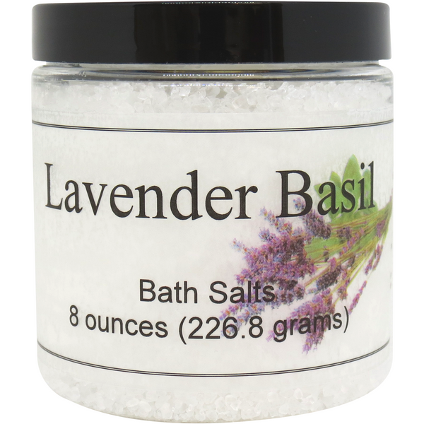 Lavender Basil Bath Salts
