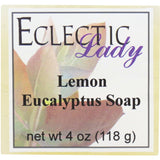 Lemon Eucalyptus Handmade Glycerin Soap, Made with Lemon Eucalyptus Essential Oil
