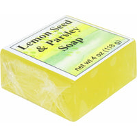 Lemon Seed And Parsley Handmade Glycerin Soap