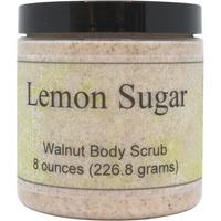 Lemon Sugar Walnut Body Scrub