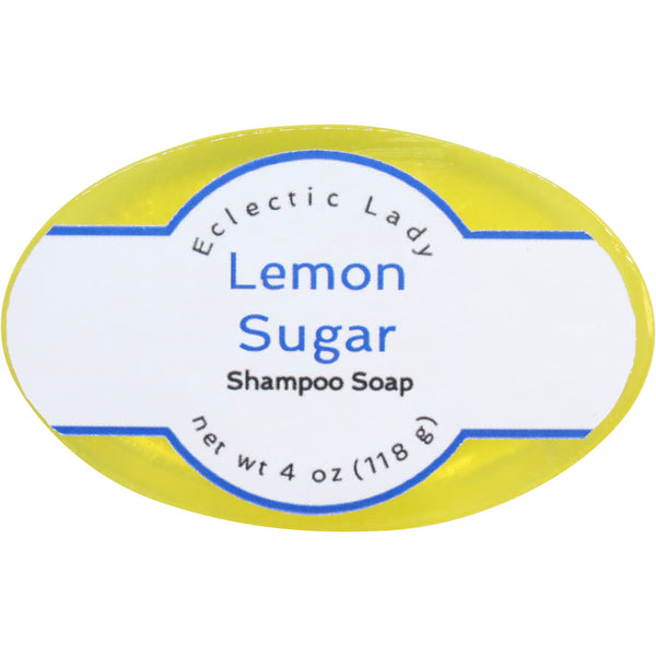 Lemon Sugar Handmade Shampoo Soap