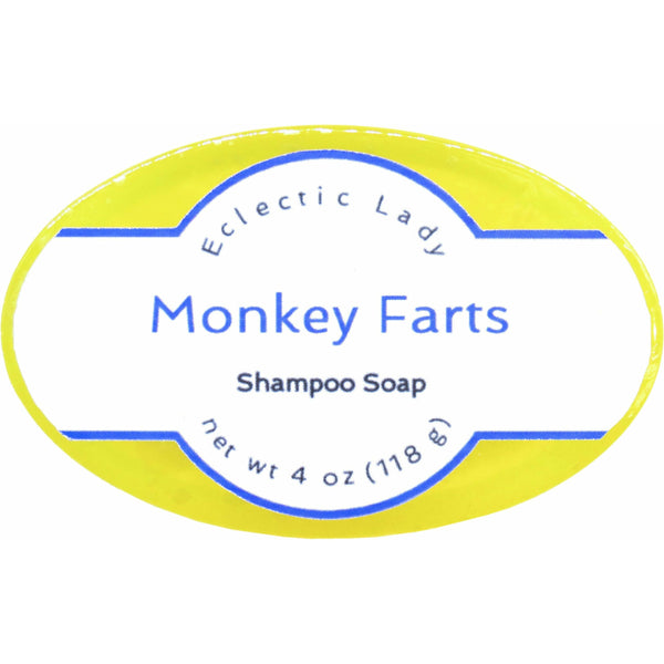 Monkey Farts Handmade Shampoo Soap